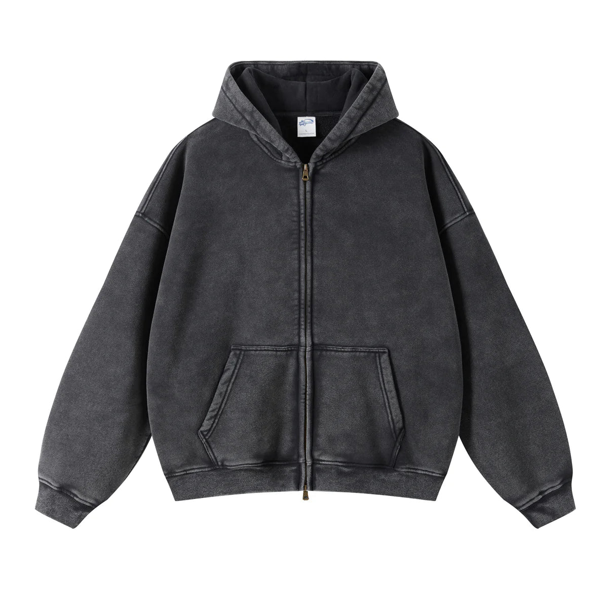 Distressed  Zip